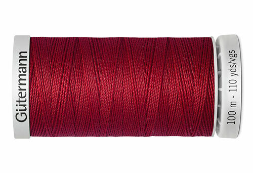 724033 Нить Extra Strong M 782 суперкрепкая, 100м, 100% п/э Gutermann(046 бургундский)