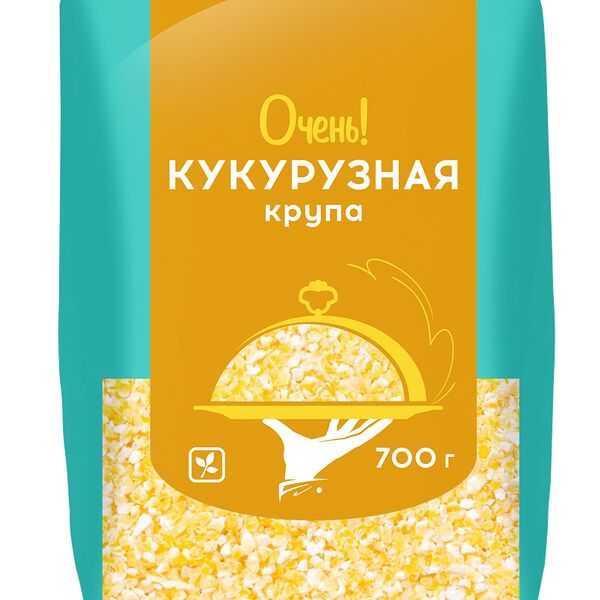 Крупа кукурузная Очень! шлифованная 700г