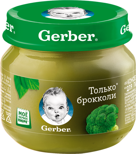 

Пюре Gerber Брокколи 80 г
