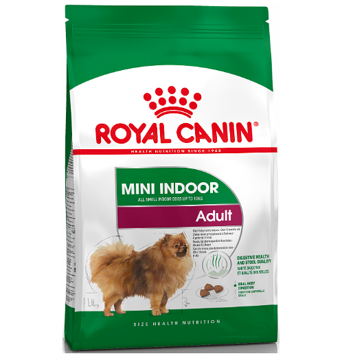 Корм сухой Royal Canin Mini Indoor Adult для взрослых собак мелких пород, живущих в помещении 500 г