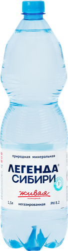 

Вода Легенда Сибири минеральная негазированная щелочная 1.5 л
