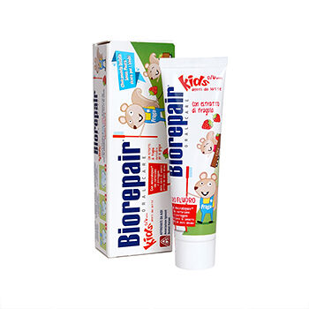 Зубная паста Biorepair kids 50 мл для детей с экстрактом земляники