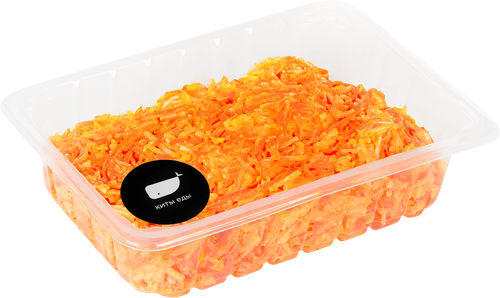 

Салат Киты еды из моркови с сыром, весовой