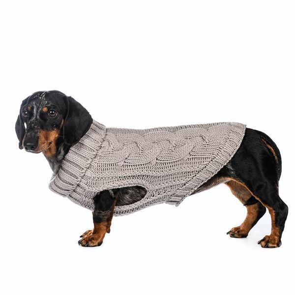 Свитер для собак Rurri 3XL серый унисекс