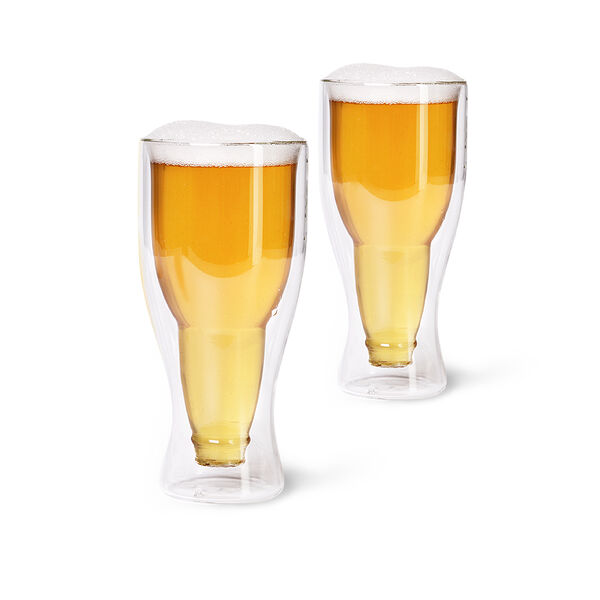 Стаканы с двойными стенками 2 шт / 390 мл Brio