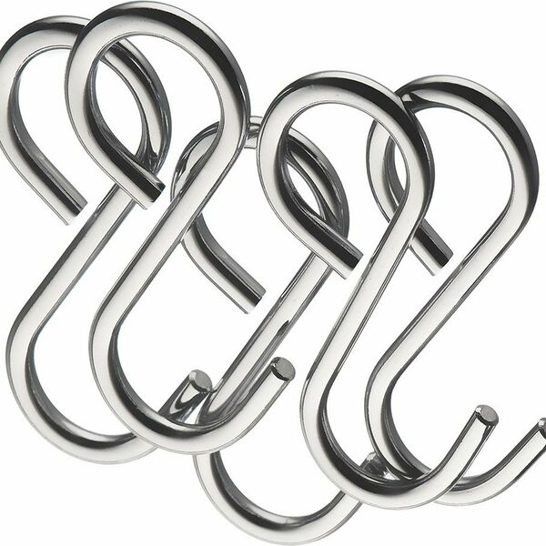 Крючки универсальные Lemax хром 60x20x30 мм 5 шт