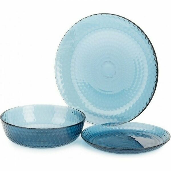 Столовый набор Идиллия Лондон Топаз 18 предметов стекло