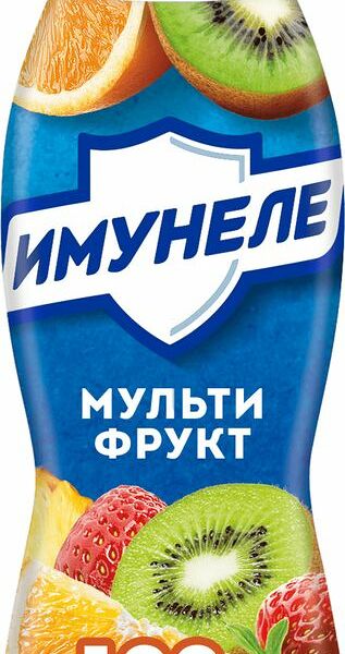 Напиток кисломолочный Имунеле Мультифрукт 1.2% 100мл