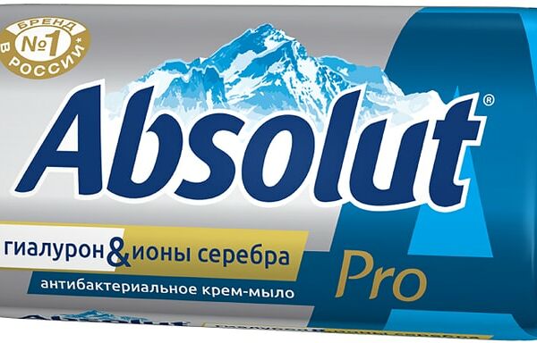 Мыло Absolut Pro Серебро + Гиалурон 90г