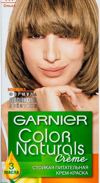 Краска для волос Garnier Color Naturals ольха 7.1