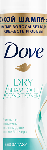 Сухой шампунь Dove для объема без запаха