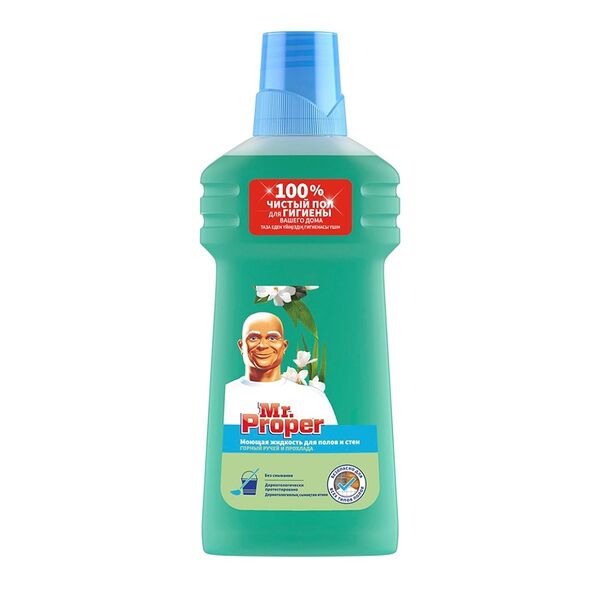 Моющее средство «Горный ручей и прохлада», Mr.Proper