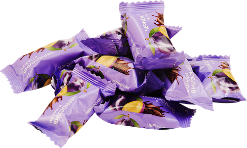 Конфеты ЧТМ fantasy brands Чернослив в глазури вес до 250г