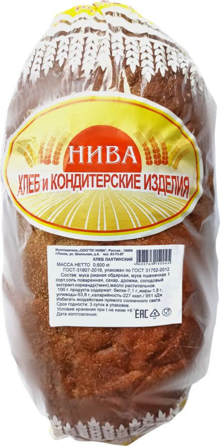 

Хлеб ПС НИВА Лахтинский