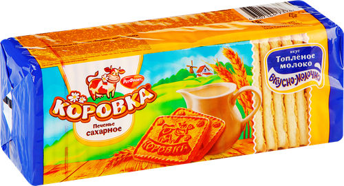 

Печенье РОТ ФРОНТ Коровка вкус топленое молоко, 375г