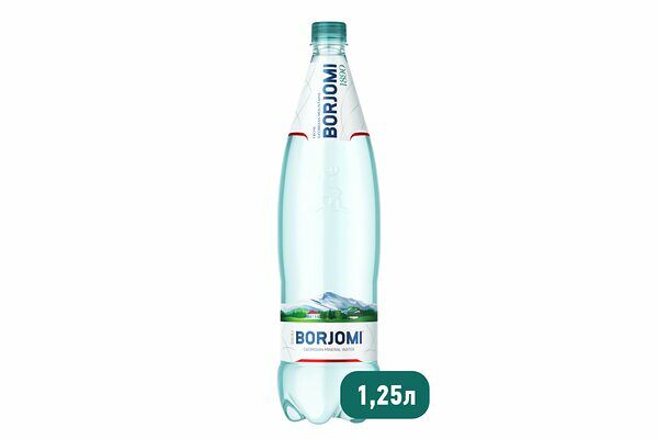 Вода минеральная природная Borjomi пэт