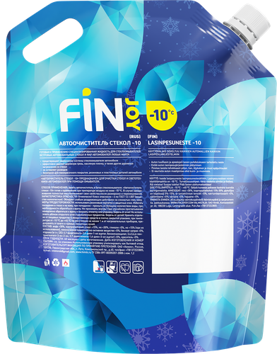 

Стеклоочиститель FIN JOY Indigo mango, до -10 градусов, 3л