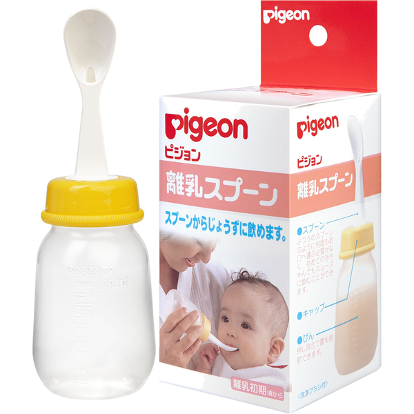 Бутылочка Pigeon с ложечкой для кормления 120 мл