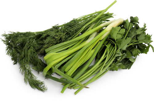 

Набор свежей зелени (укроп, петрушка, зеленый лук), 100г
