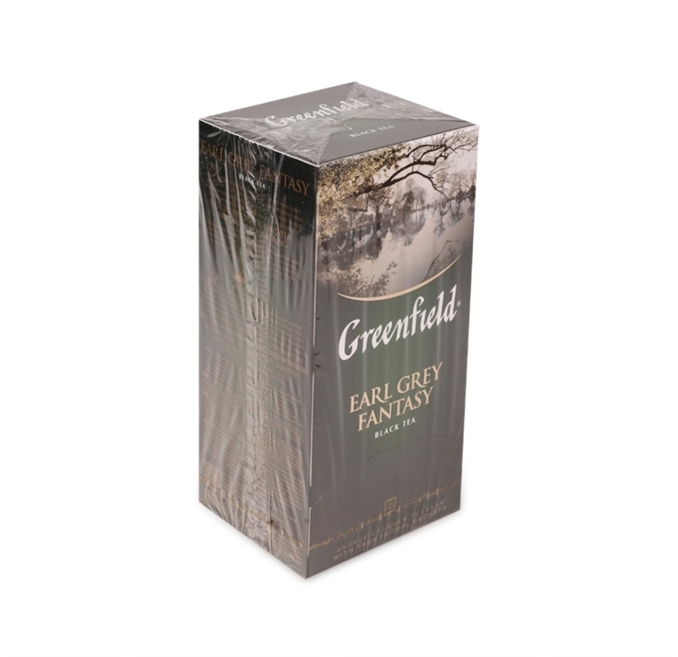 

Чай чёрный Greenfield Earl Grey Fantasy 25 пакетиков 50 г
