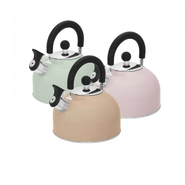 Чайник Attribute Natura, 2.5 л, нерж. сталь, в ассортименте