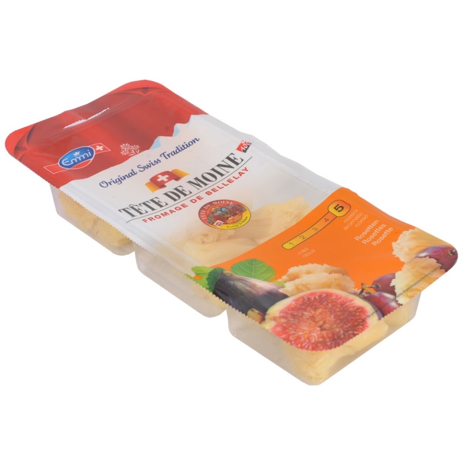 

Сыр полутвердый Emmi Fromage de Bellelay Tete de Moine 51% 100 г