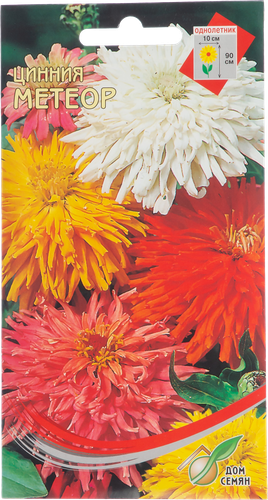 

Семена Дом семян Цинния Метеор 1 г