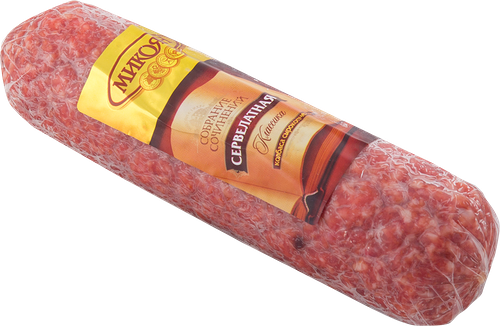 Колбаса Микоян Сервелатная сырокопченая 300 г