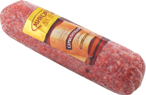 

Колбаса Микоян Сервелатная сырокопченая 300 г