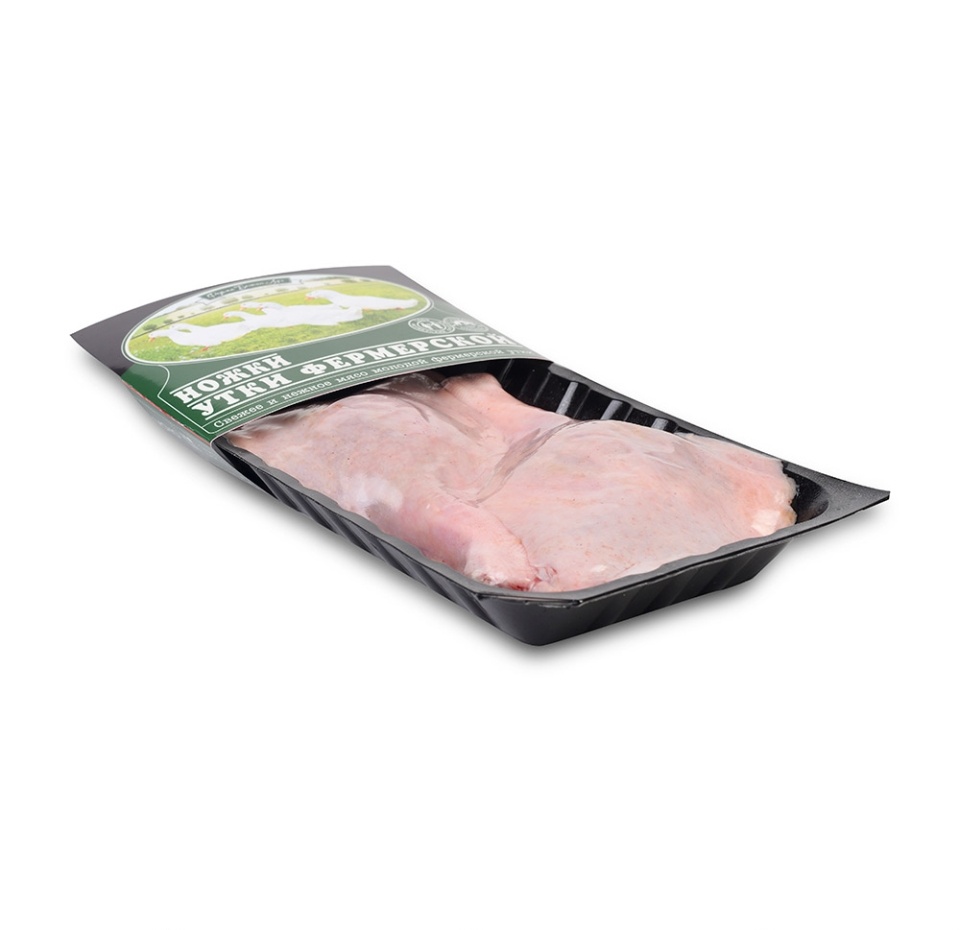 

Окорочок утиный с кожей Бежин Луг от 400 до 600 г, Россия