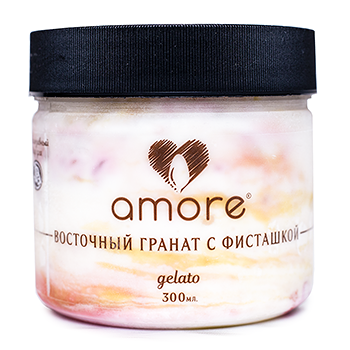 Мороженое Amore Молочное Восточный Гранат с Фисташкой