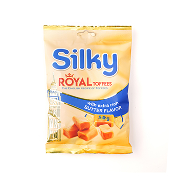

Ириски Silky Royal Королевские со сливочным вкусом 100г, Греция