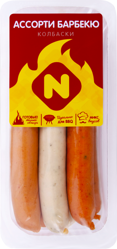 

Колбаски Останкино Ассорти барбекю 495 г