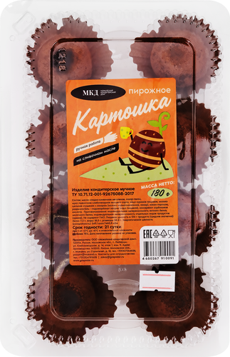 

Пирожное МОЖАЙСКИЙ КД Картошка, 180г