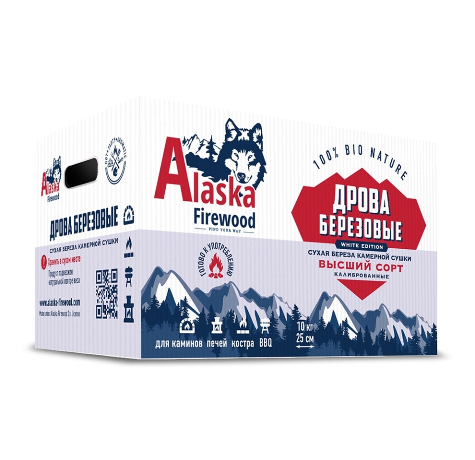 

Дрова Alaska Firewood (Финляндия) Березовые 24 дм3