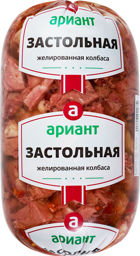 

Колбаса Ариант Застольная желированная вес