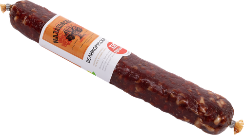 

Колбаса сырокопченая Малаховский мясокомбинат Великорусская вес