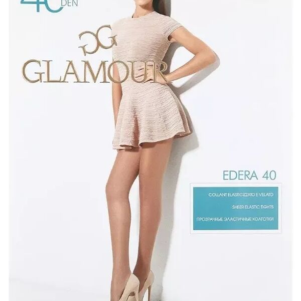 Колготки жен GLAMOUR Edera 40 den nero 2