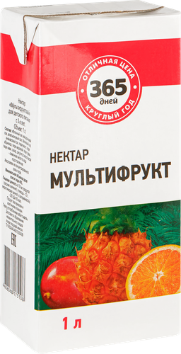 

Нектар 365 дней Мультифрукт 1 л
