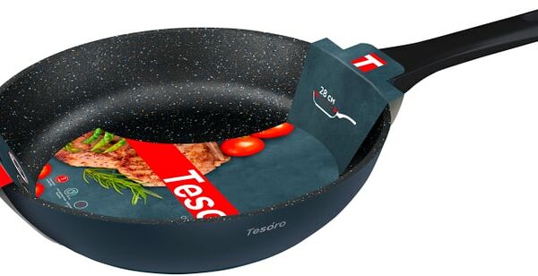 Сковорода Tesoro Florence blue 28см