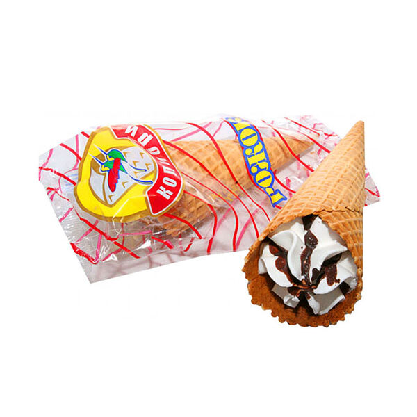 Мороженое Колибри Сливочное в рожке