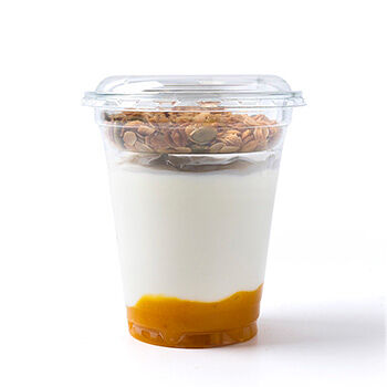 Десерт «Парфе» с йогуртом с манго и маракуйей 255г, Россия