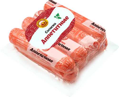 

Сосиски Межениновская птицефабрика Аппетитные из мяса цыпленка-бройлера 400 г