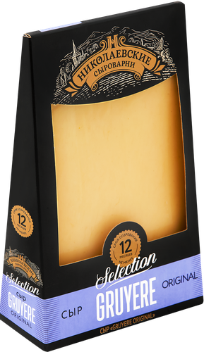 

Сыр Николаевские сыроварни Gruyere Original 45% вес