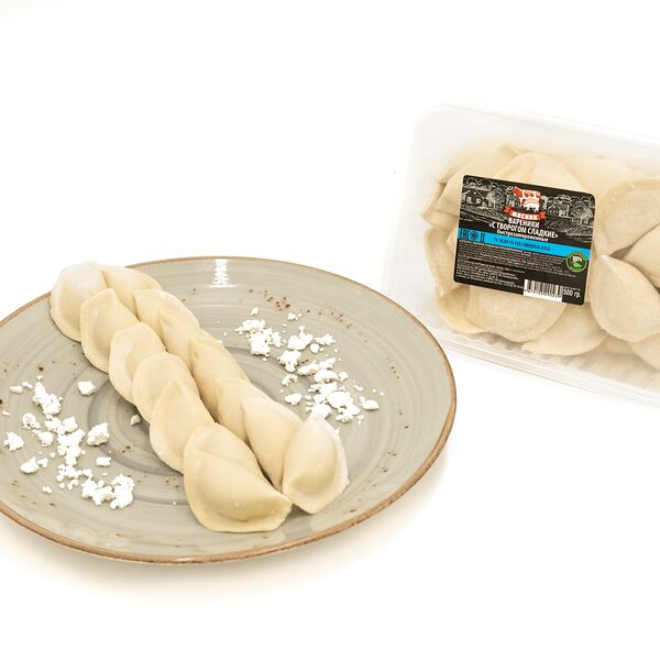 Вареники с творогом сладкие замороженные 0,5 кг