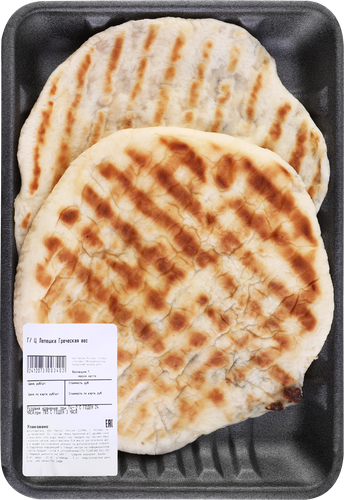 

Лепешка ЛЕНТА FRESH Греческая, весовая