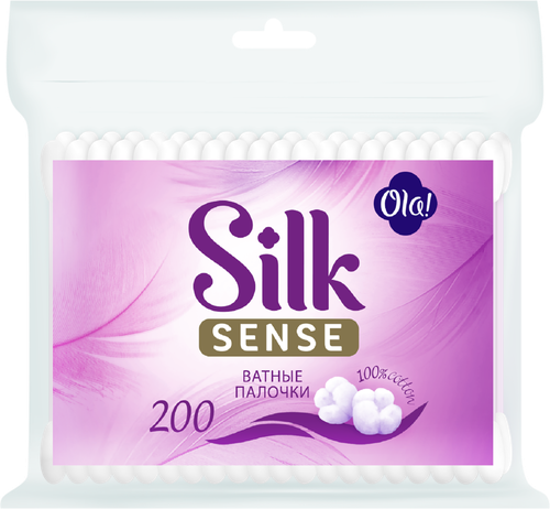 

Ватные палочки Ola! Silk Sense 200 шт.