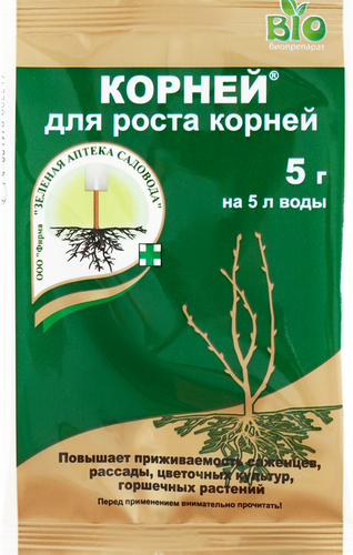 

Стимулятор роста ЗЕЛЕНАЯ АПТЕКА Корней, 5г