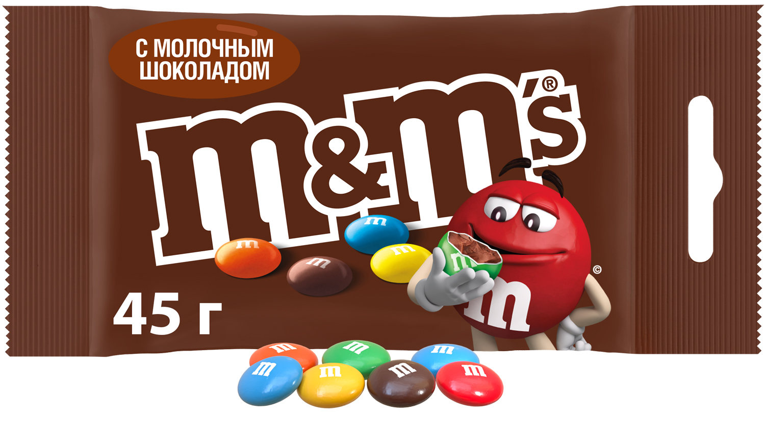 

Драже M&Ms с молочным шоколадом