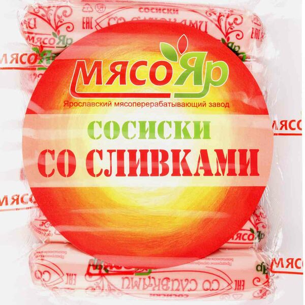 Сосиски со сливками МясоЯр